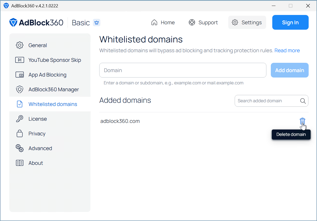 08-07-AdBlock360-Settings-Adblock-Manager-Whitelisting-Remove-URL.png